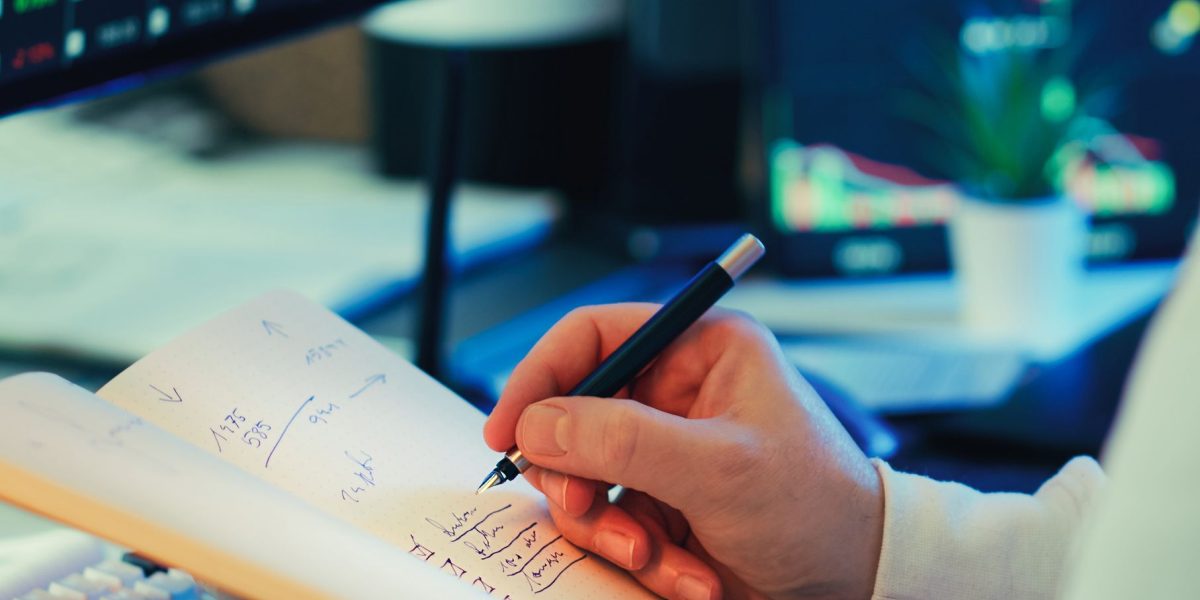 A person thoughtfully planning their search for a new property, reflecting on their needs and options.